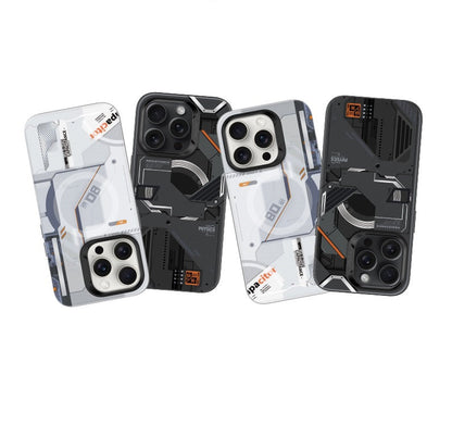 Benks MagClap Perspective Phone Case for iPhone 15 Series - Mecha