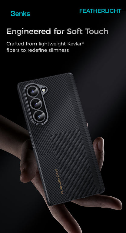 Benks Magnetic Montage Axis Kevlar Case Samsung Z Fold 6