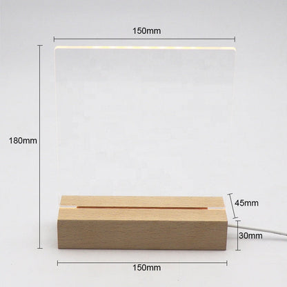 3D LED Night Light Decorative Lamp