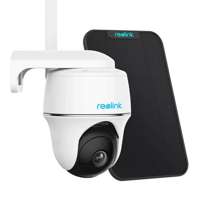 Reolink Go PT Plus+ Solar Panel Security Camera (White)
