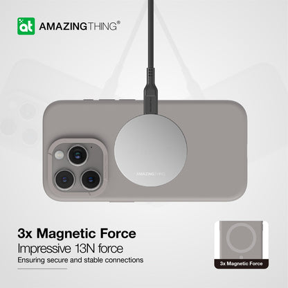AMAZING THING SMOOTHIE MAGSAFE DROP PROOF CASE FOR IPHONE 15 6.7' PRO MAX 2023