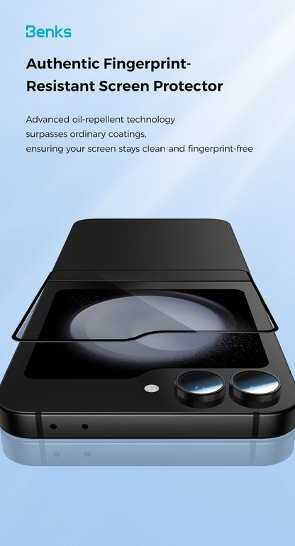 Benks Ultra Shield HD Screen Protector for Samsung Z Flip 6