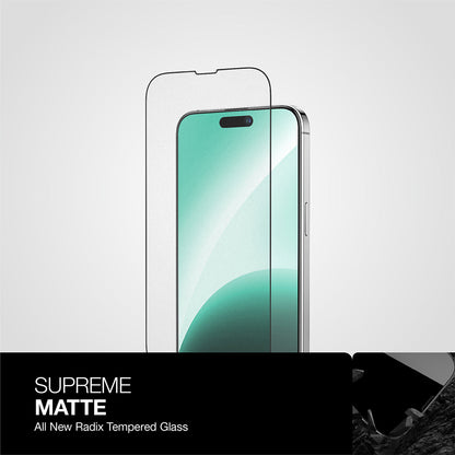 AMAZING THING IPHONE 15 6.7' PRO MAX 2023 3D FULLY COVERED RADIX MATTE GLASS