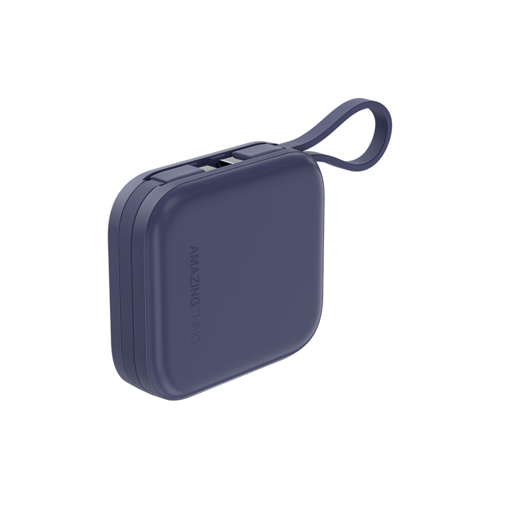 AMAZING THING THUNDER GO 10000mAh POWER BANK WITH BUILT-IN 2 USB-C CABLES
