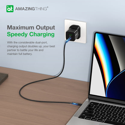 AMAZINGTHING EXPLORER PRO USB-C UK SPEED PRO PD33W 1C1A WALL CHARGER