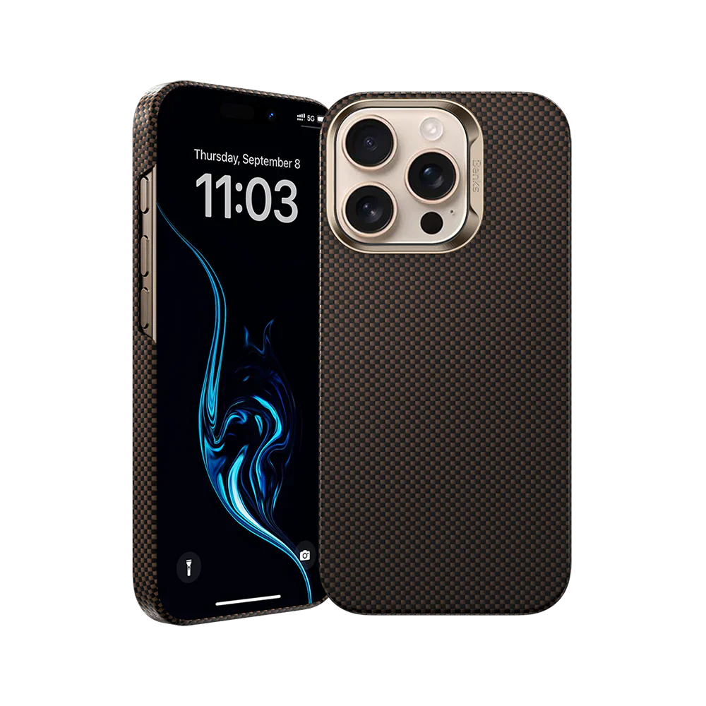 Benks ArmorTint Magnetic Case  (Kevlar® fiber) Gold