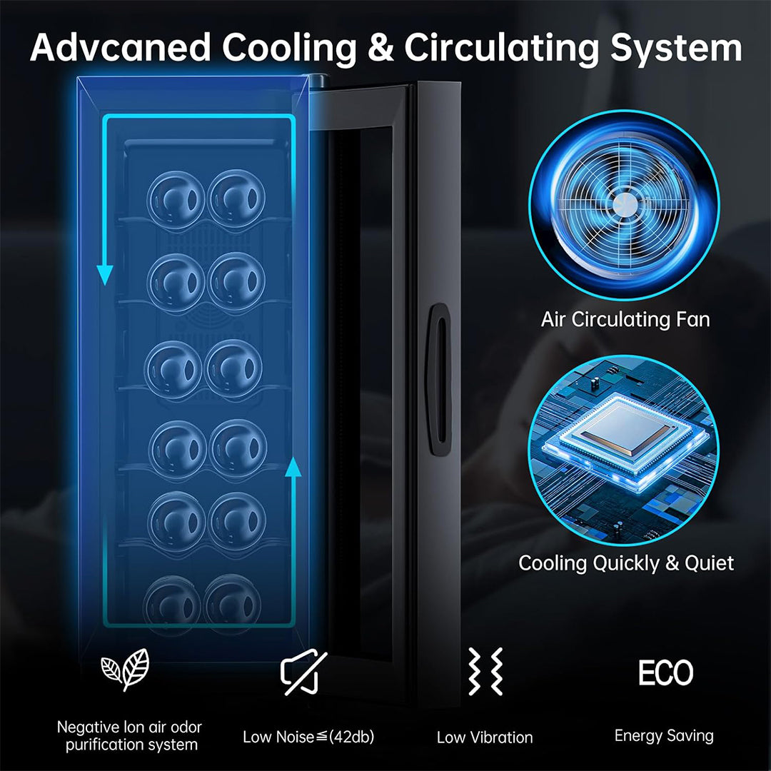 BOLT BEVERAGE REFRIGERATOR (BOTTLE COOLER) - (BW-35D3)