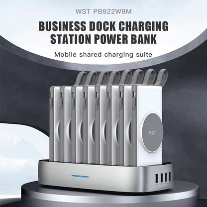 WST - POWERBANK 8 IN 1 DOCKING STATION MAGSAFE 10000MAH