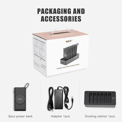 WST - POWERBANK 8 IN 1 DOCKING STATION MAGSAFE 10000MAH