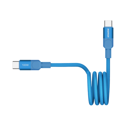 MOMAX MAG LINK 100W USB-C TO USB-C MAGNETIC CABLE 1M