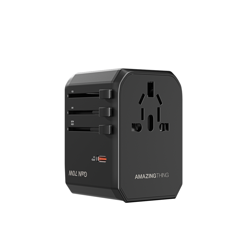 AMAZINGTHING EXPLORER PD 70W 5 PORTS 2A+3C TRAVEL CHARGER