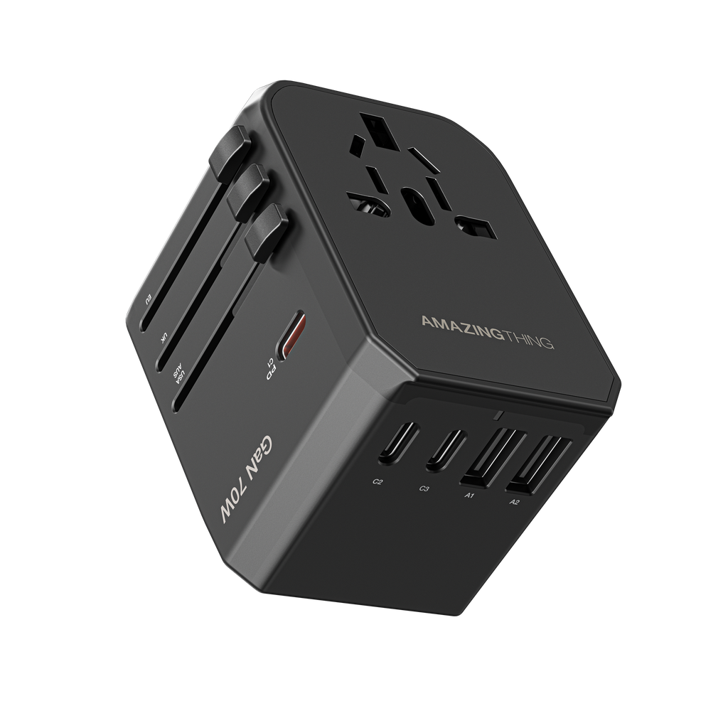AMAZINGTHING EXPLORER PD 70W 5 PORTS 2A+3C TRAVEL CHARGER