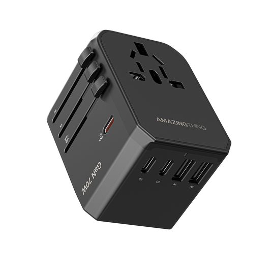AMAZINGTHING EXPLORER PD 70W 5 PORTS 2A+3C TRAVEL CHARGER