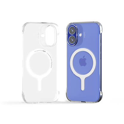 MOFT SNAP CLEAR CASE FOR IPHONE 16  - (LANYARD COMPATIBLE)