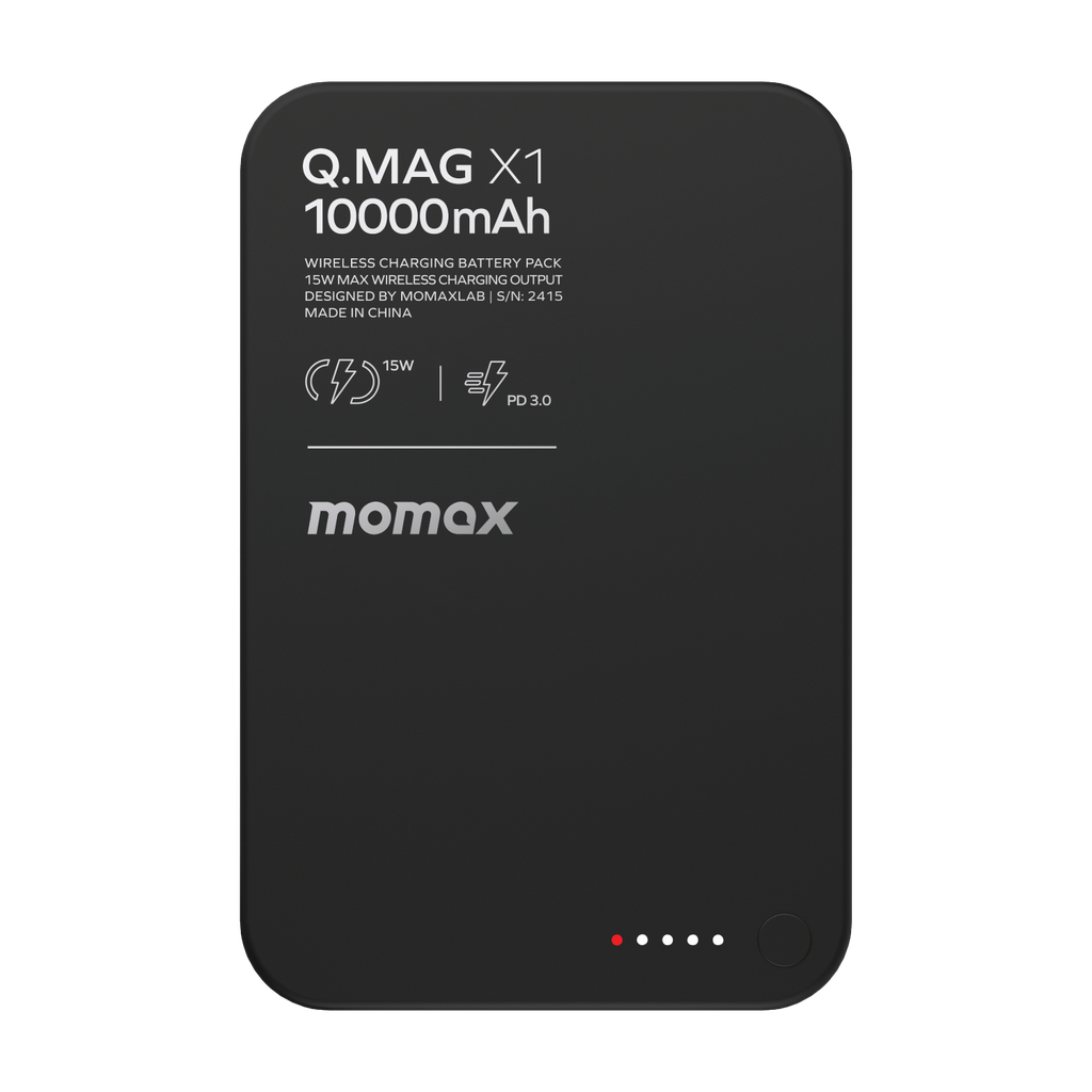 MOMAX Q.MAG X1 10000mAh GEN2 15W MAGSAFE WIRELESS POWER