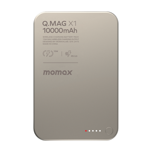 MOMAX Q.MAG X1 10000mAh GEN2 15W MAGSAFE WIRELESS POWER