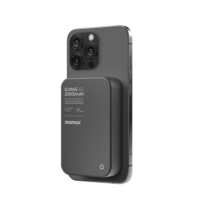 MOMAX Q.MAG X2 20000mAh MAGSAFE WIRELESS POWER BANK