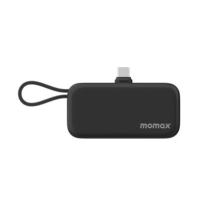 MOMAX 1-POWER MINI 5000mAh 3IN1 POWER BANK WITH USB-C PLUG