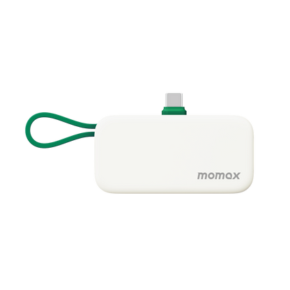MOMAX 1-POWER MINI 5000mAh 3IN1 POWER BANK WITH USB-C PLUG