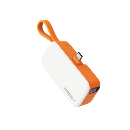 MOMAX 1-POWER MINI 5000mAh 3IN1 POWER BANK WITH USB-C PLUG