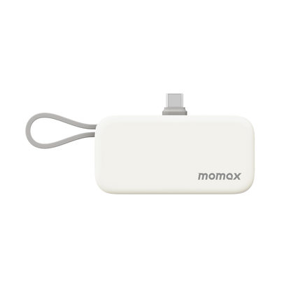 MOMAX 1-POWER MINI 5000mAh 3IN1 POWER BANK WITH USB-C PLUG