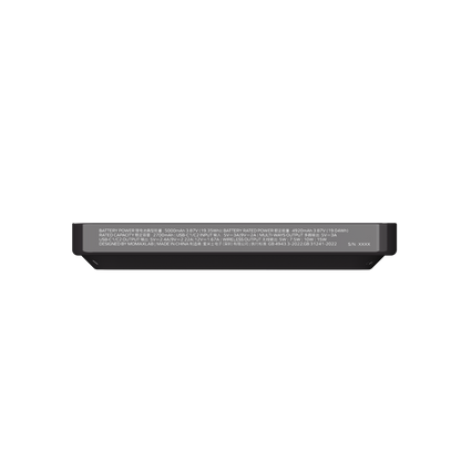 MOMAX 1-POWER X PRO 5000mAh MAGNETIC WIRELESS POWER BANK WITH STAND AND BUILT-IN USB-C CABLE