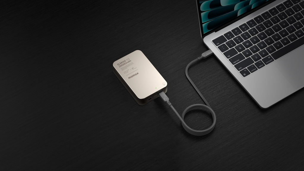 MOMAX Q.MAG X2 20000mAh GEN2 MAGSAFE WIRELESS POWER BANK