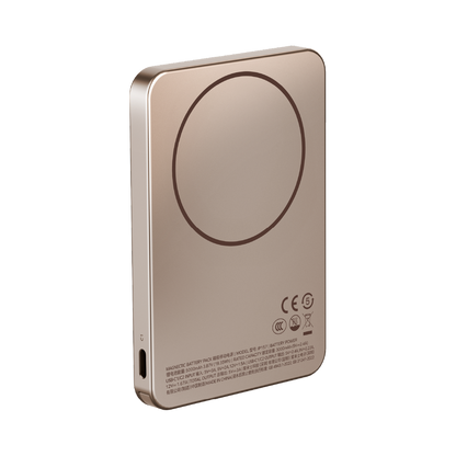 Momax 1-power F.pass+ 5000mah Power Bank With Built-in Cable & Magnetic Attachment