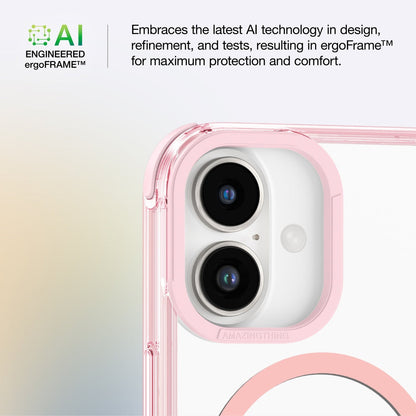 AMAZINGTHING OMNI MAGSAFE DROP PROOF CASE FOR IPHONE 16 SERIES - PINK