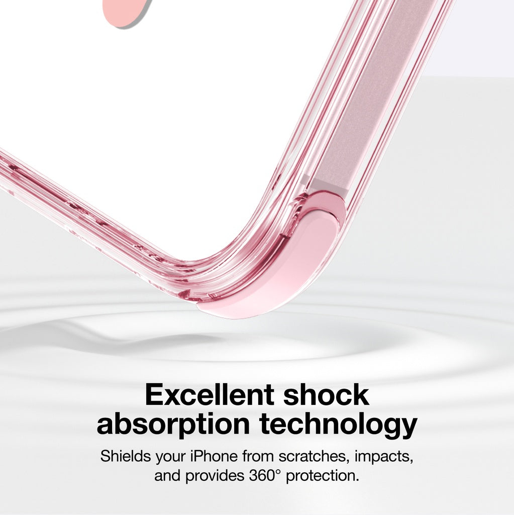 AMAZINGTHING OMNI MAGSAFE DROP PROOF CASE FOR IPHONE 16 SERIES - PINK