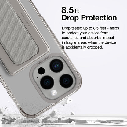 AMAZINGTHING OMNI MAGSAFE DROP PROOF CASE WITH STAND FOR IPHONE 16 SERIES - GREY