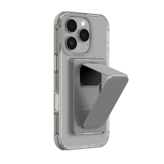 AMAZINGTHING OMNI MAGSAFE DROP PROOF CASE WITH STAND FOR IPHONE 16 SERIES - GREY