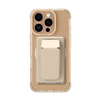 AMAZINGTHING OMNI MAGSAFE DROP PROOF CASE WITH STAND FOR IPHONE 16 SERIES - ROSE GOLD