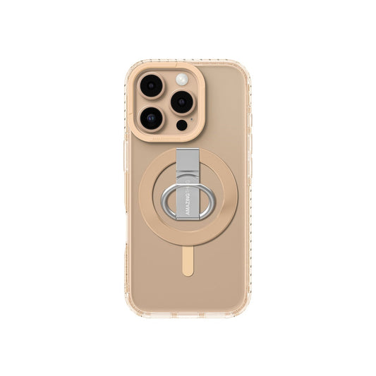 AMAZING THING TITAN PRO MAG GRIP DROP PROOF CASE FOR IPHONE 16 SERIES - ROSE GOLD