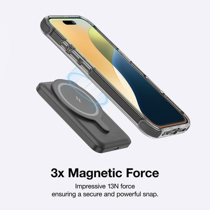 AMAZINGTHING OMNI MAGSAFE DROP PROOF CASE FOR IPHONE 16 SERIES - BLACK