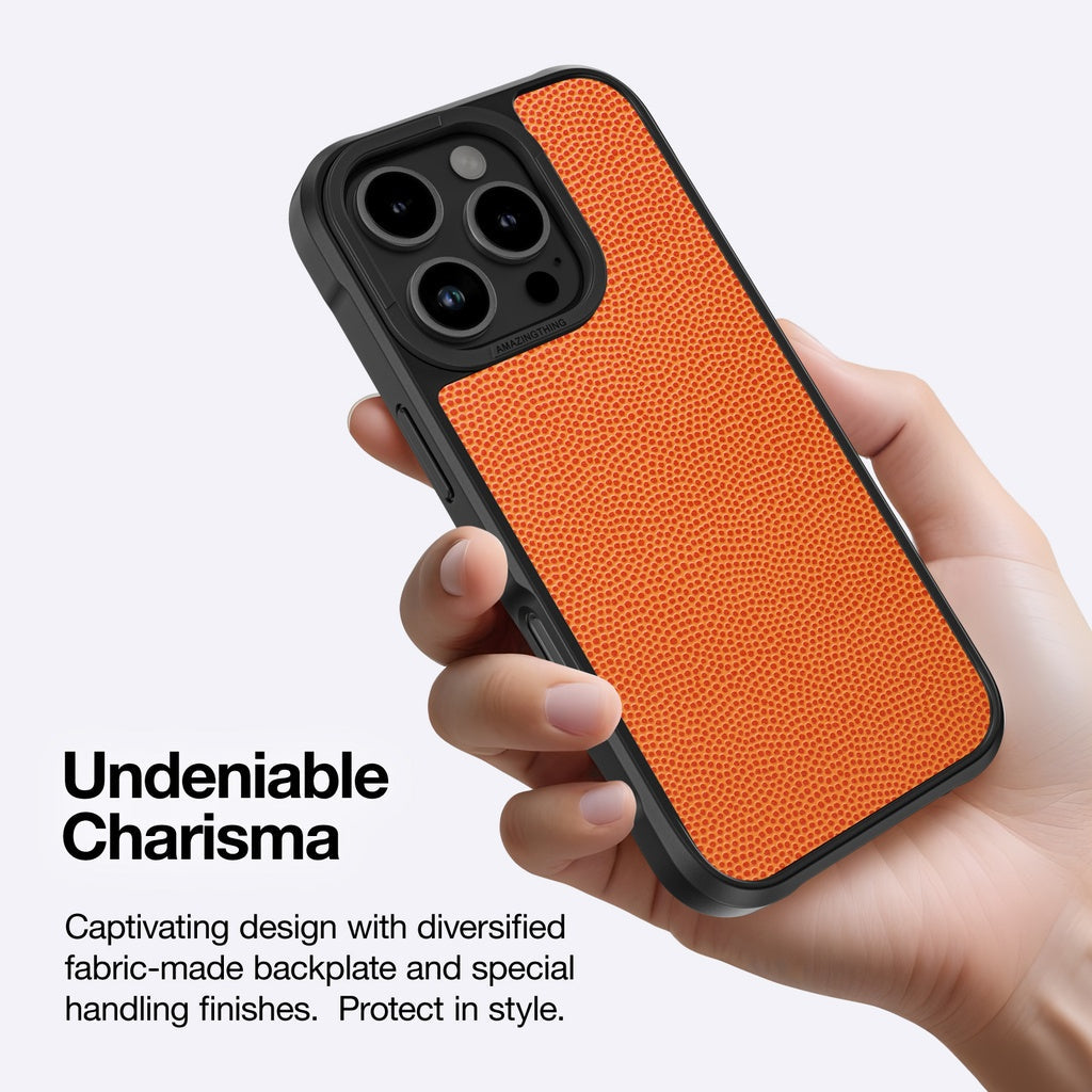 AMAZINGTHING GLAMOUR MAGSAFE DROP PROOF CASE FOR IPHONE 16 SERIES - ORANGE