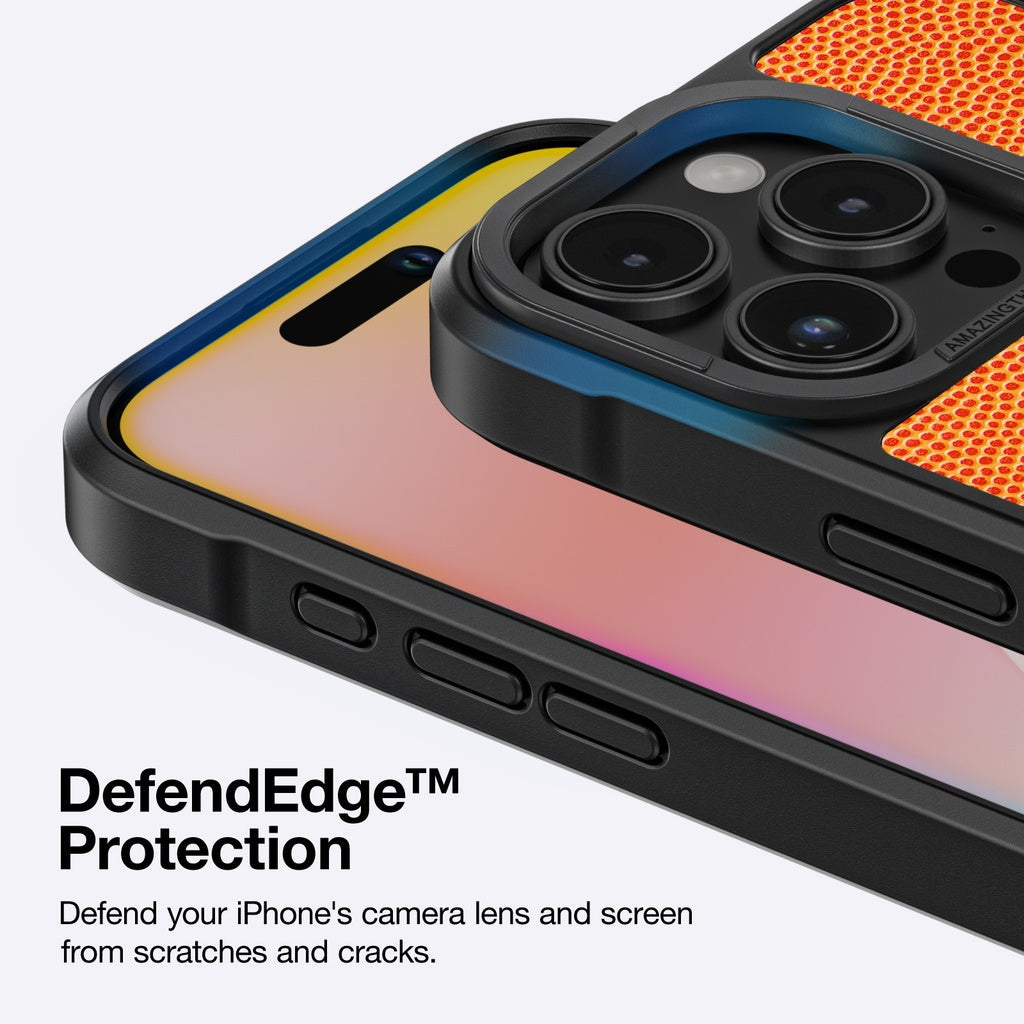 AMAZINGTHING GLAMOUR MAGSAFE DROP PROOF CASE FOR IPHONE 16 SERIES - ORANGE