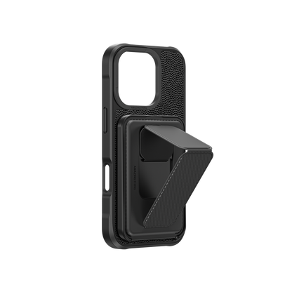 AMAZINGTHING GLAMOUR MAGSAFE DROP PROOF CASE WITH WALLET STAND FOR IPHONE 16 SERIES