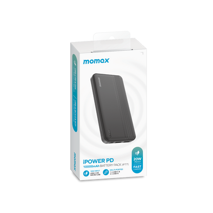 MOMAX IPOWER PD 10000mAh EXTERNAL POWER BANK