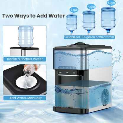 BOLT 2IN1 ICE MAKER & WATER DISPENSER - INSTANT HOT AND COLD WATER MAKER