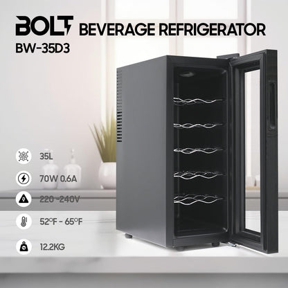 BOLT BEVERAGE REFRIGERATOR (BOTTLE COOLER) - (BW-35D3)