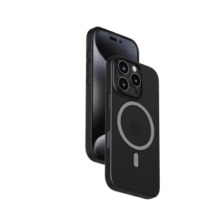 MOMAX ULTRATHIN LITE MAGNETIC CASE FOR IPHONE 16 SERIES - BLACK