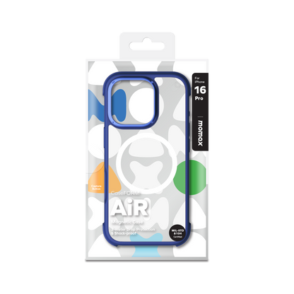 MOMAX AIR PROTECTION MAGNETIC CASE FOR IPHONE 16 PRO 6.3