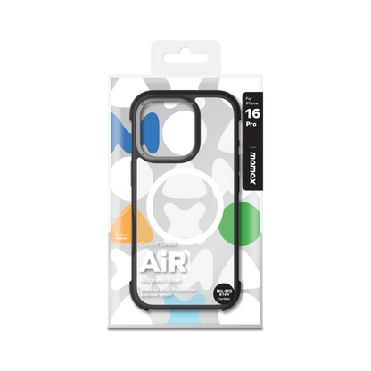MOMAX AIR PROTECTION MAGNETIC CASE FOR IPHONE 16 PRO 6.3