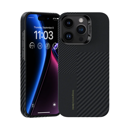Benks Montage ArmorAir Case built with Kevlar® for iPhone 15 Series