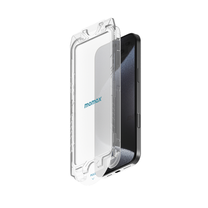 MOMAX IPHONE 16 SERIES 3D FULLY COVERED GLASS CLEAR