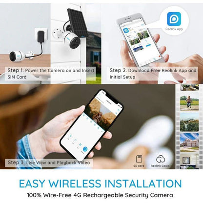 Reolink Go Plus 4G Rechargeable Wireless Security Camera