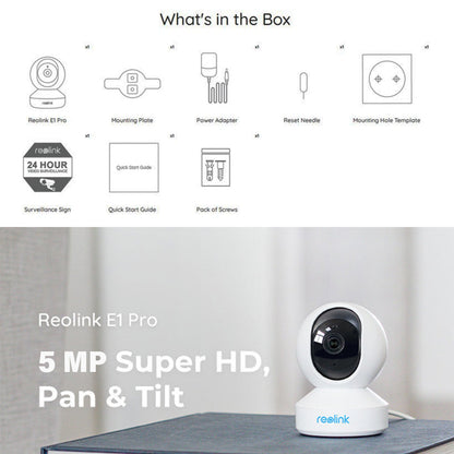 Reolink E1 Zoom - Indoor Security Camera