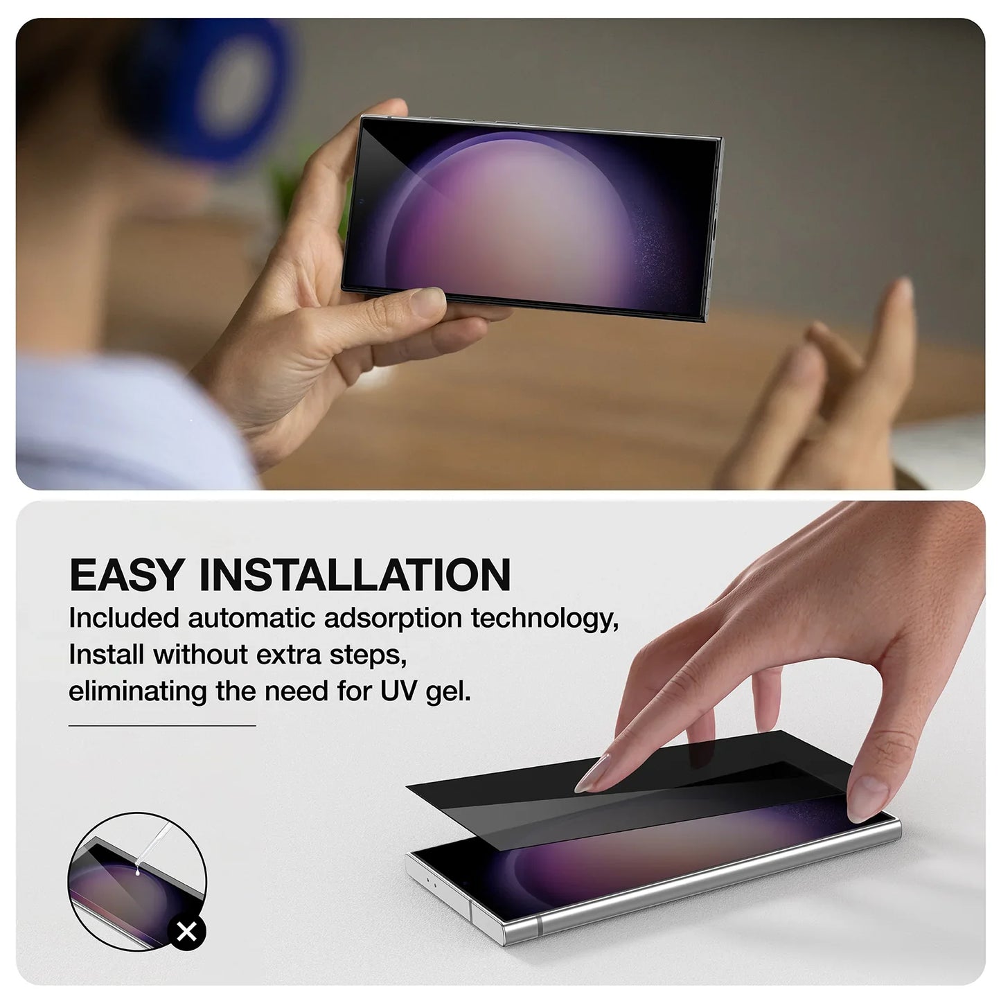 AMAZINGTHING Samsung Galaxy S24 Series Radix Privacy Glass