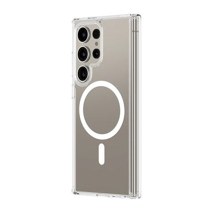 AMAZINGTHING MINIMAL MAGSAFE DROP PROOF CASE FOR SAMSUNG S24 ULTRA - CLEAR